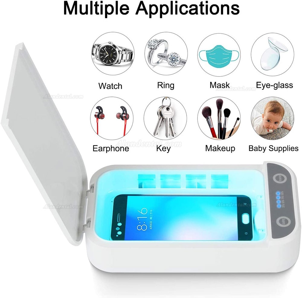 Smart Phone Sanitizer UV Lights Portable Cell Phone Sterilizer Box